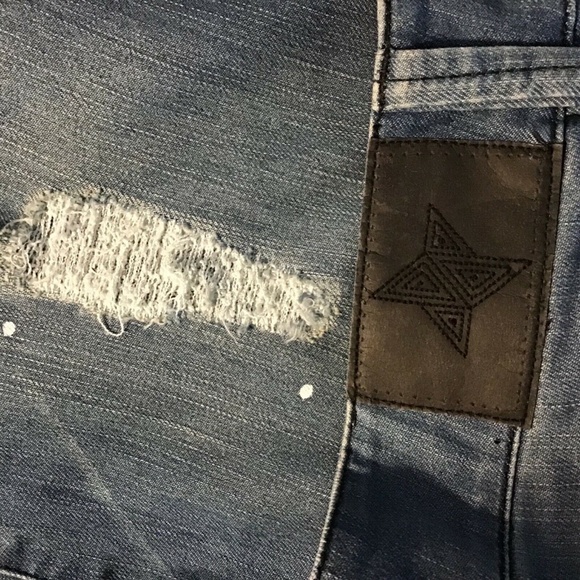 BCBGeneration Johnny Day Painter Jeans 28 NWOT - Picture 7 of 8